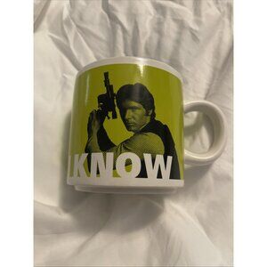 Hallmark Star Wars Han Solo I Know Mug Ceramic‎ Collectible Coffee Tea Cup Gift